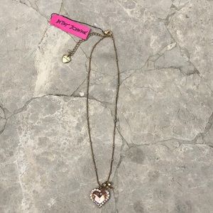 Betsey Johnson Heart Necklace